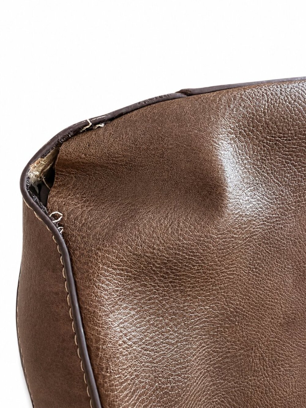 Vintage Michael Kors "Est. 1981" Pebbled Leather Hobo Shoulder Bag - Picture 7 of 7